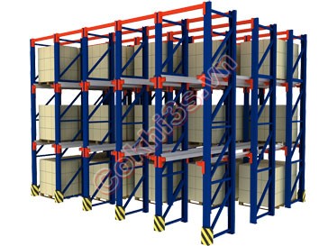 Giá kệ để Pallet đầu hồi kép