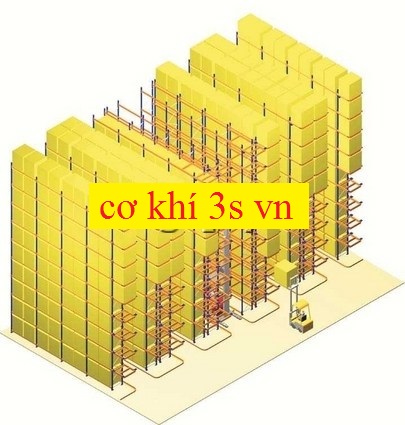 Giá kệ để Pallet lối đi hẹp