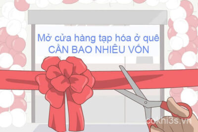 mở cửa hàng tạp hóa ở quê